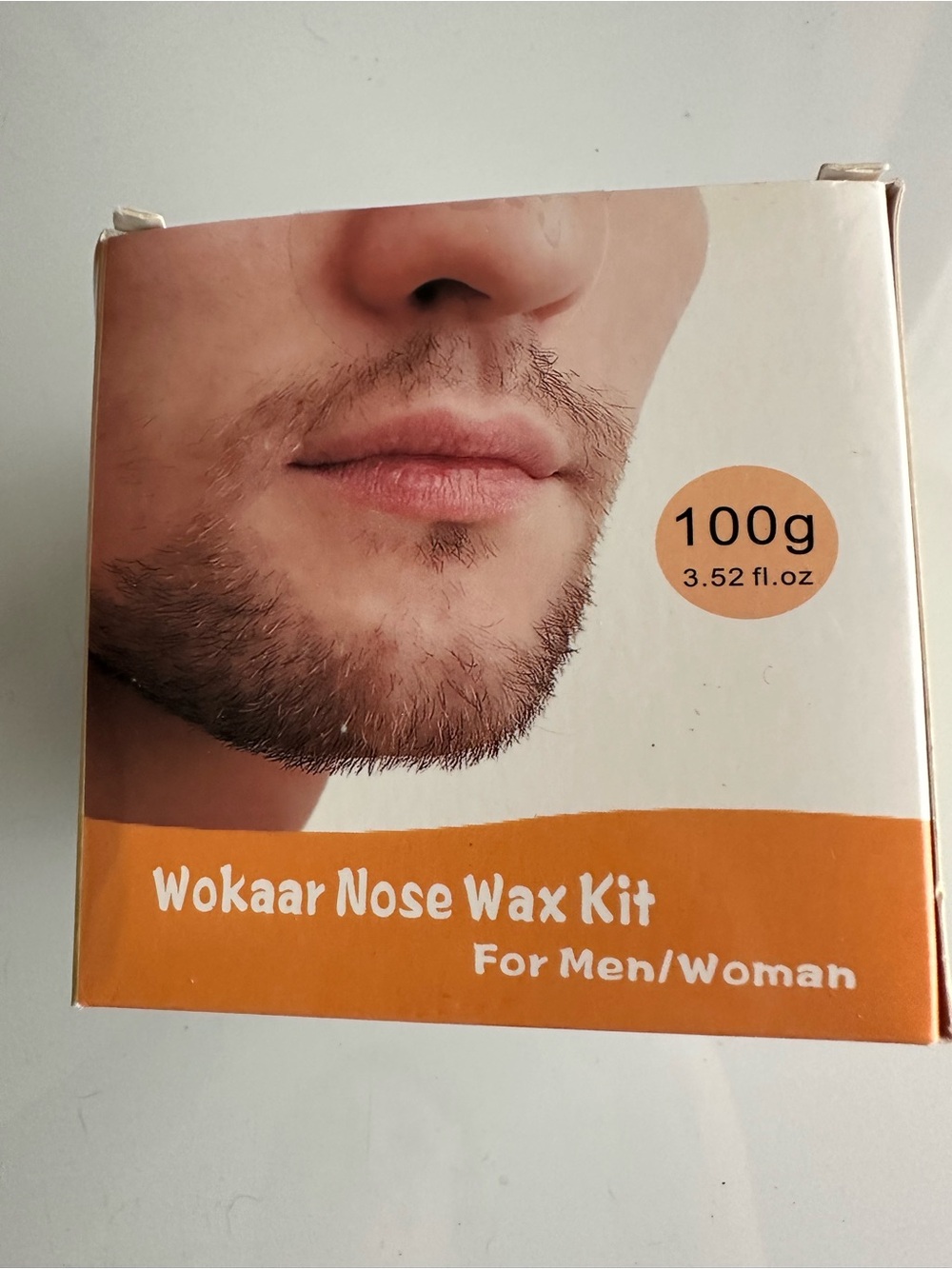 Wokaar Nose Wax Kit NIB 100g Men Women Ear Nose Hair Removal